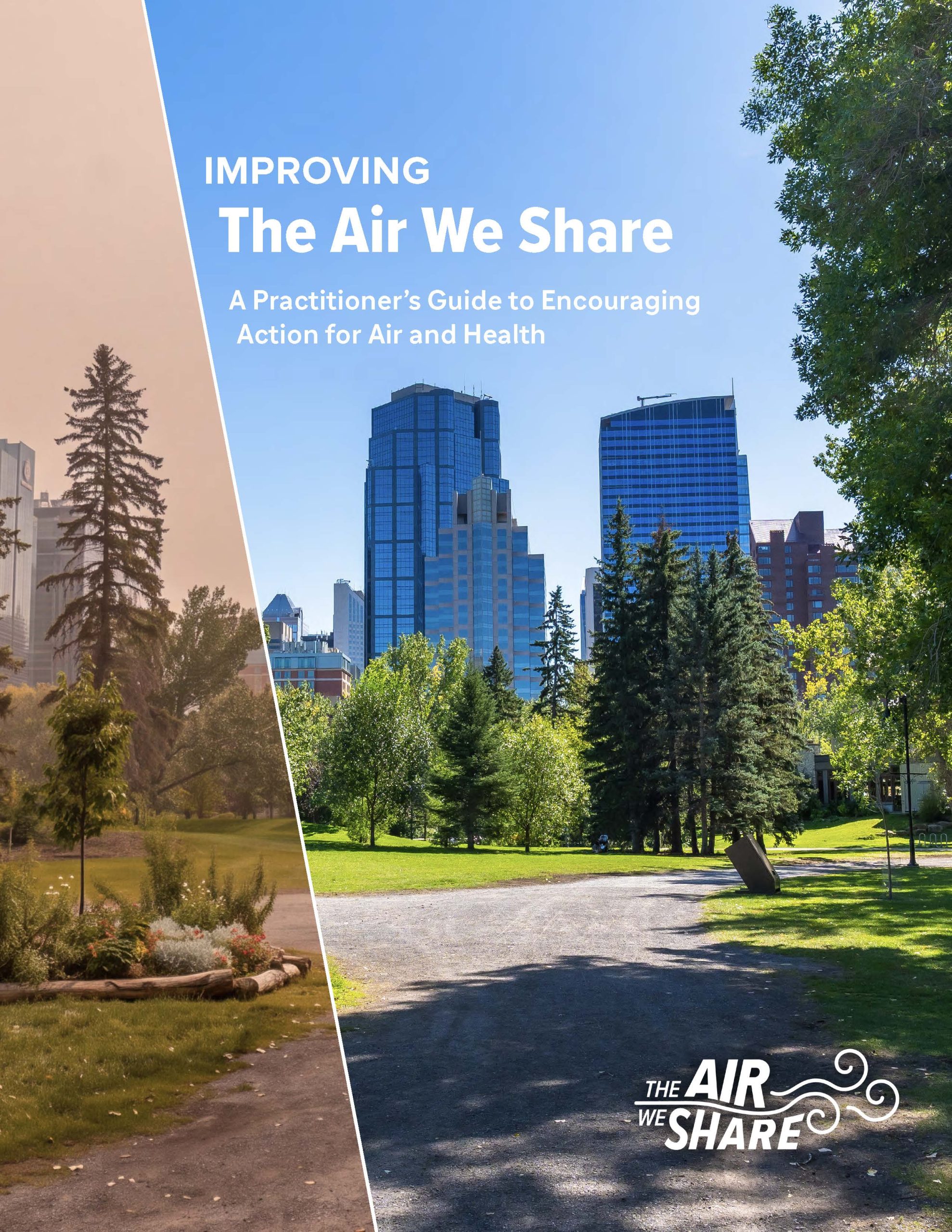 Cover for "Improving the Air We Share: A Practitioner's Guide to Encouraging Action for Air and Health"